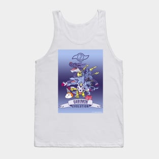 digimon gabumon evolution Tank Top